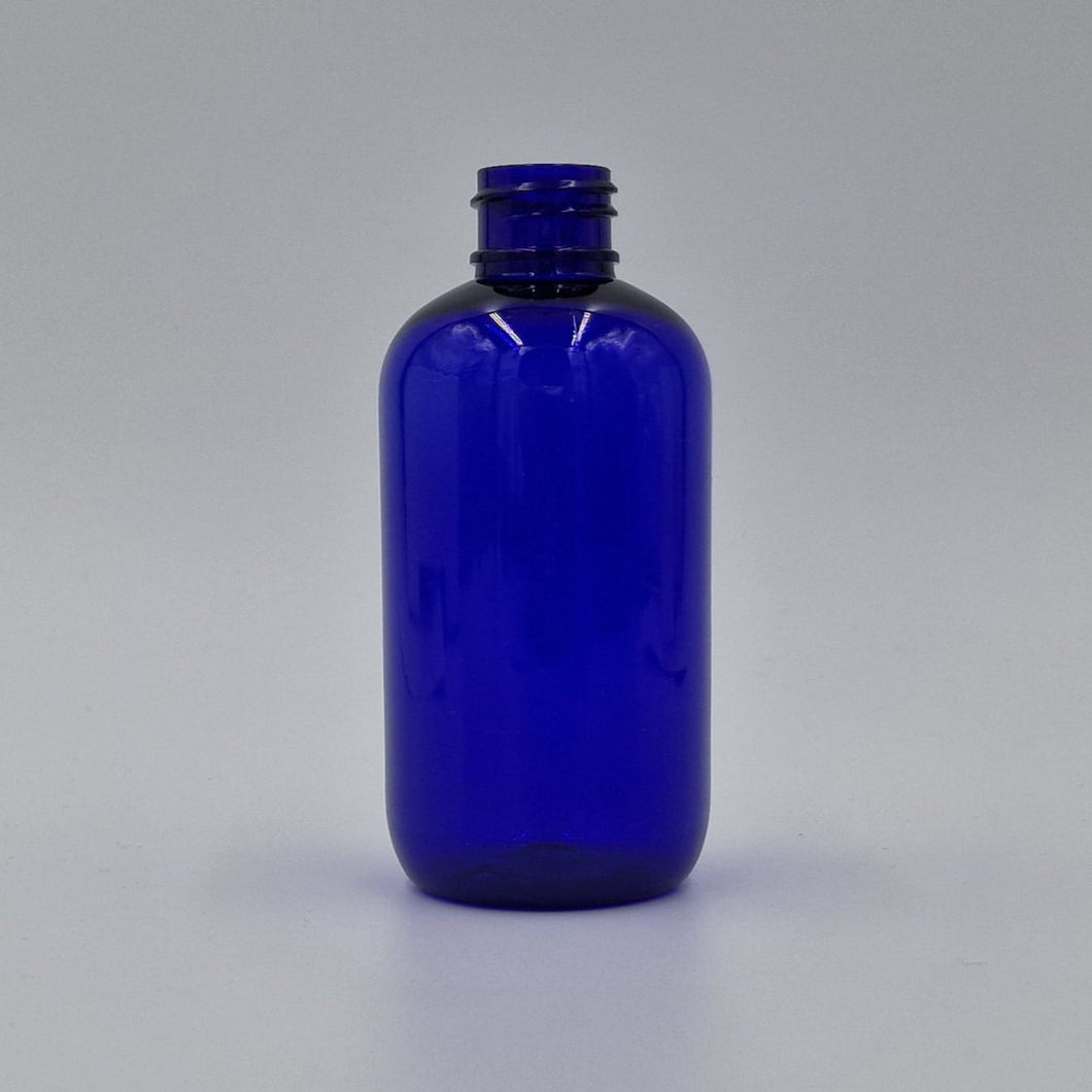 100ml PET BOSTON ROUND BLUE 20mm 410