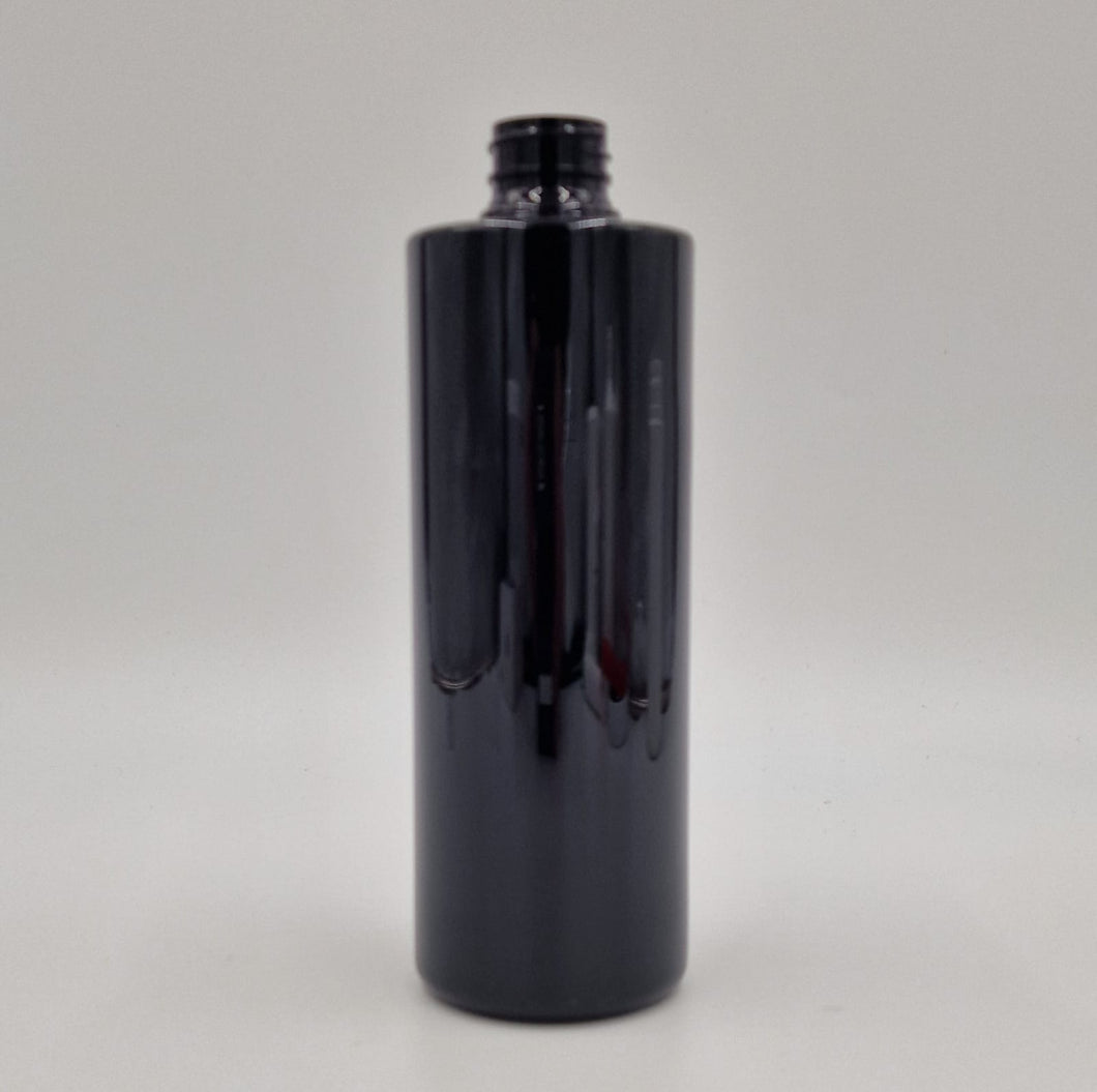 500ml BLACK PET CYLINDER 28mm 410