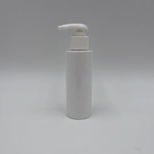 Load image into Gallery viewer, 100ml HEAVY WEIGHT PET CYLINDER WHITE 24mm 410 LOTION PUMP WHITE SATIN HEAD (2ml)
