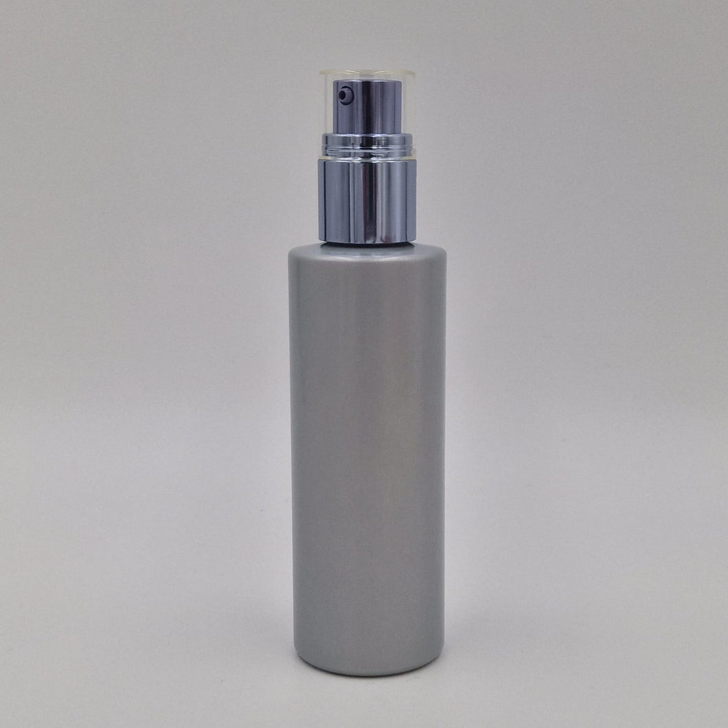 200ml PET CYLINDER SILVER & 24mm 410 TREATMENT PUMP ALL SILVER