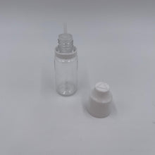 Load image into Gallery viewer, 10ml PET DROPPER C/W FINE PLUG &amp; CRC TE WHITE CAP (TRIANGLE)
