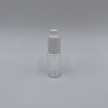 Load image into Gallery viewer, 10ml PET DROPPER C/W FINE PLUG &amp; CRC TE WHITE CAP (TRIANGLE)
