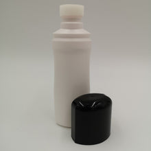 Load image into Gallery viewer, 100ml SPONGE APPLICATOR BOTTLE WHITE &amp; SPONGE &amp; BLACK CAP

