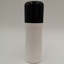 Load image into Gallery viewer, 100ml SPONGE APPLICATOR BOTTLE WHITE &amp; SPONGE &amp; BLACK CAP
