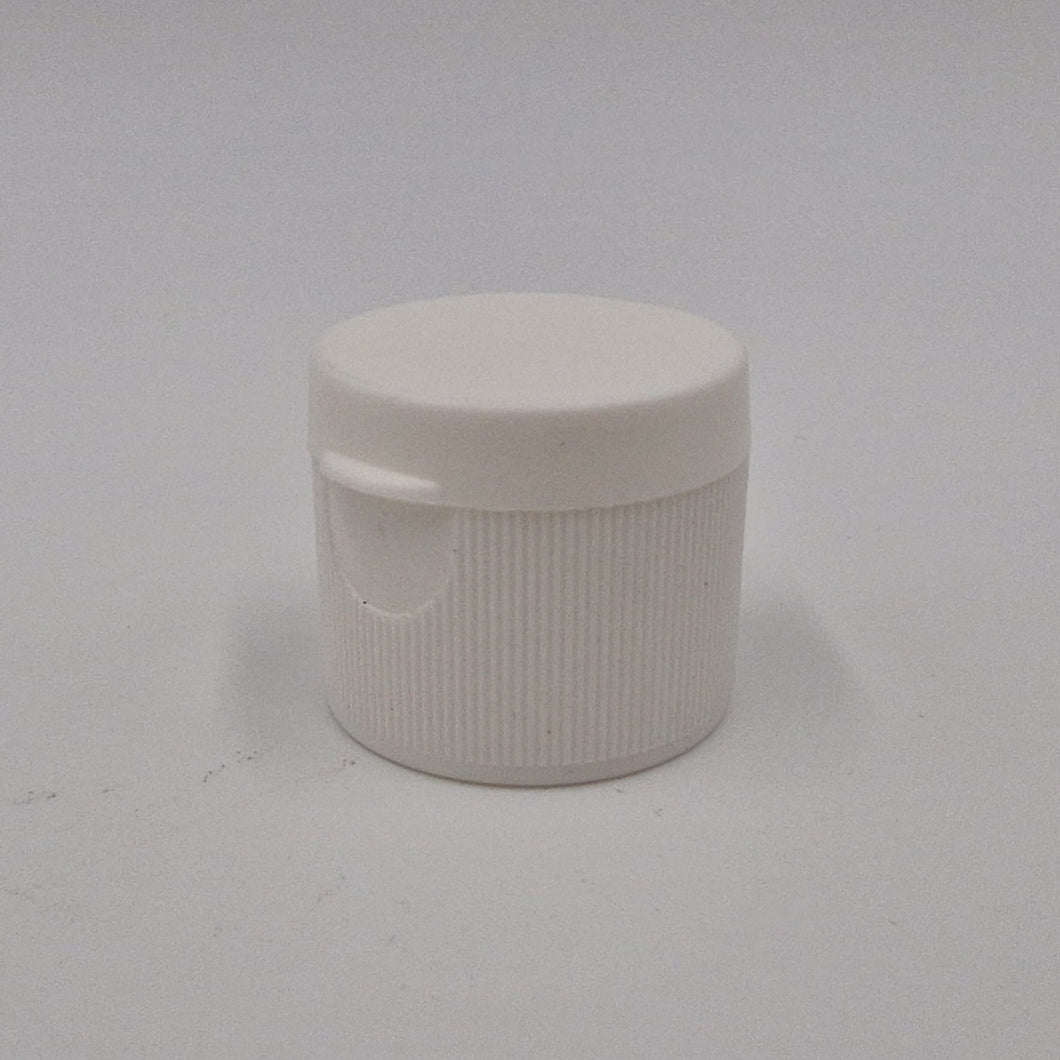 28mm 410 WHITE FLIP TOP 6mm ORIFICE