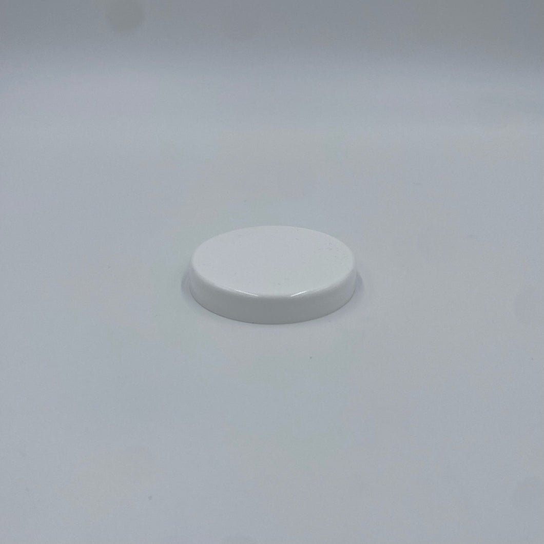 70mm 400 WHITE WADLESS CAP PP RADIUS EDGE