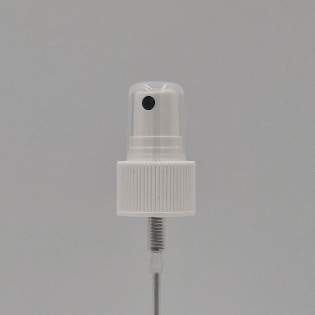 24mm 410 WHITE ATOMISER (BLACK ORIFACE) CLEAR HOOD 210mm FBOG