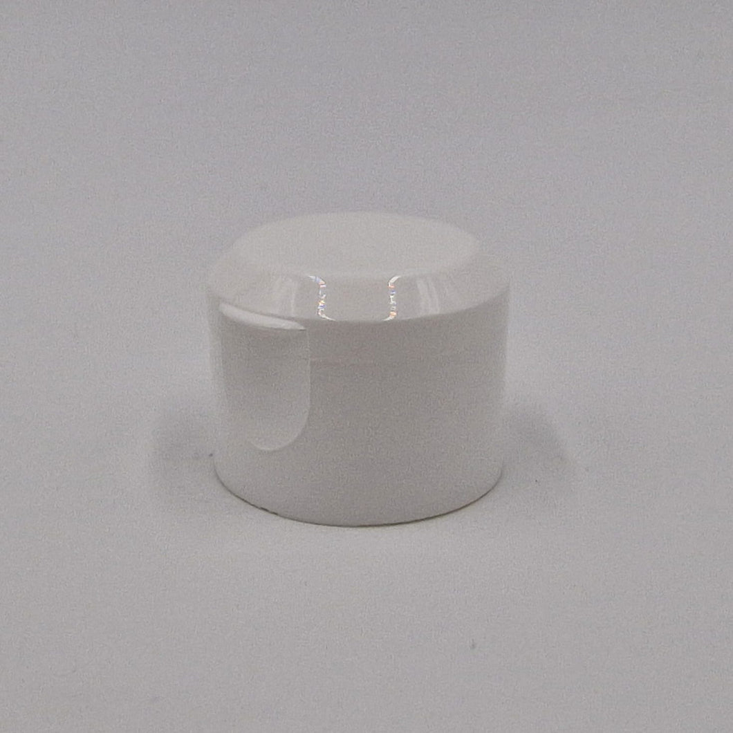 28mm 410 WHITE SMOOTH FLIP TOP 3mm