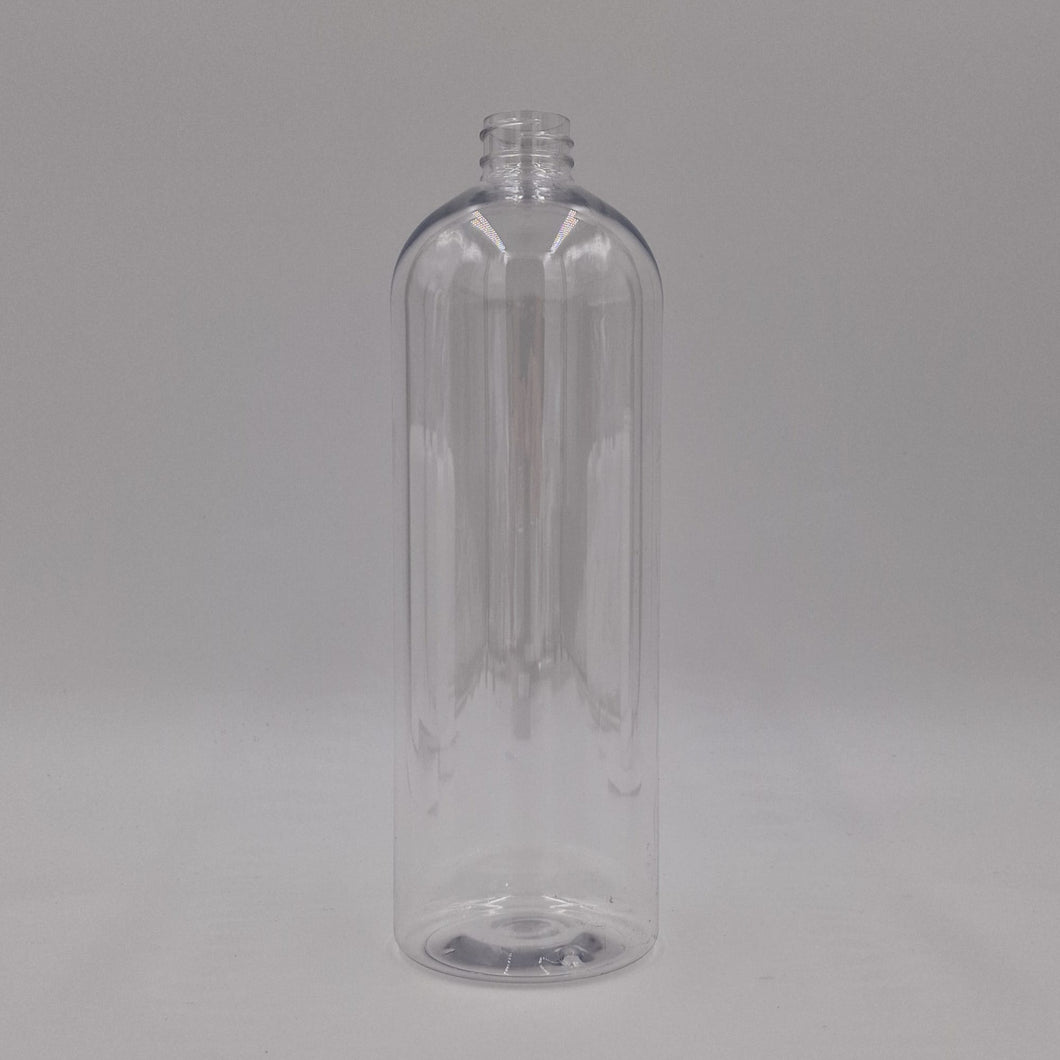 1000ml TALL PET BOSTON ROUND CLEAR 28mm 410