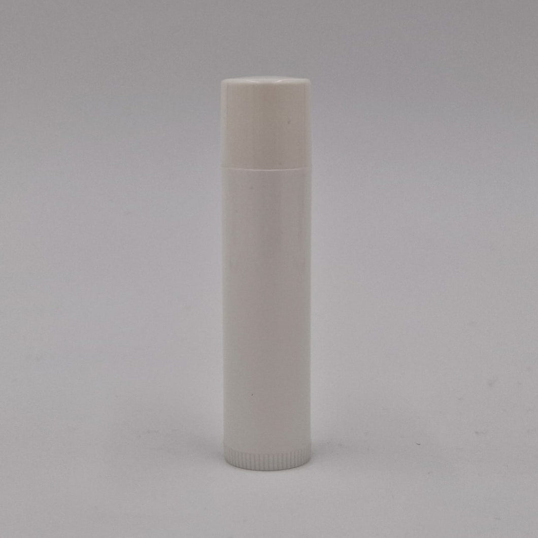 4.3gm LIP BALM TUBE WHITE COMPLETE