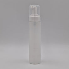 Load image into Gallery viewer, 250ml ROUND TALL HDPE BOTTLE &amp; FOAMING MOUSSE PUMP
