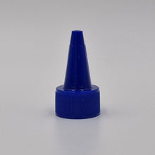 Load image into Gallery viewer, 24mm 410 2 PART SPOUTED CAP SCREW TOP BLUE &amp; EPE LINER
