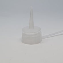 Load image into Gallery viewer, 28mm 410 RIBBED SPOUTED CLOSURE WITH CAPTIVE END TIP NAT LD
