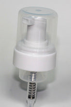 Load image into Gallery viewer, 42mm WHITE FOAMING MOUSSE PUMP &amp; OVERCAP 0.5ml
