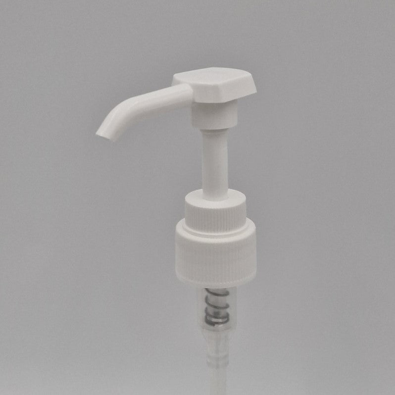 28mm 410 DX4 PUMP WHITE RIBBED CLOSURE WITH 4ml OUTPUT