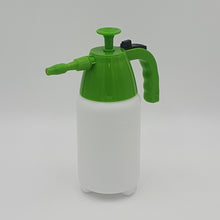 Load image into Gallery viewer, 1000ml GRADUATED PRESSURE SPRAY BOTTLE NAT/GREEN VITON SEALS BRASS TIP
