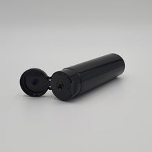 Load image into Gallery viewer, 100ml TUBE BLACK LDPE FLIP TOP (3mm Oriface) 40mm X 119mm
