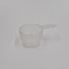 Load image into Gallery viewer, 20ml MEASURING SCOOP NATURAL PP SHORT HANDLE (5ml)
