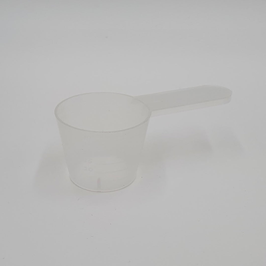 30ml GRADUATED SCOOP NAT SHORT HANDLE