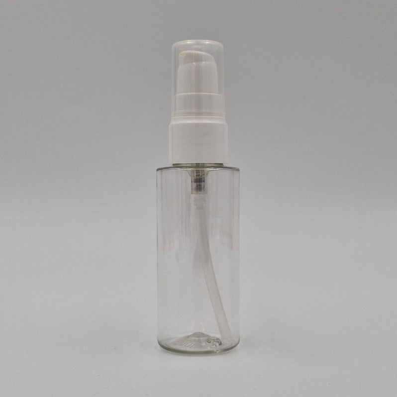 50ml CLEAR PET CYLINDRICAL & 20mm 410 CALIBRI TREATMENT PUMP