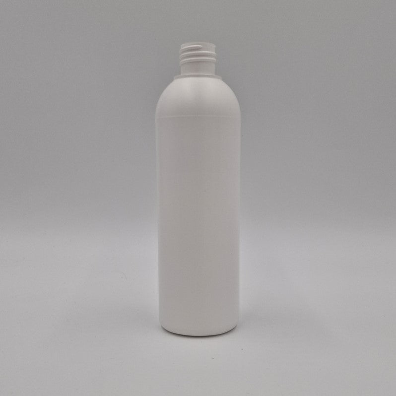 500ml TALL BOSTON WHITE HDPE 28mm 410