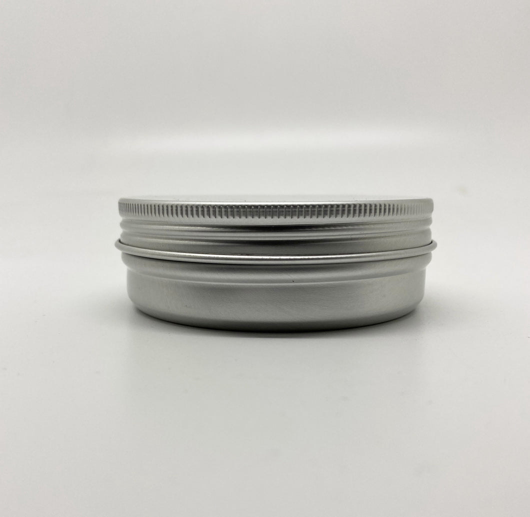 100ml ALUMINIUM JAR SCREW THREAD & CAP