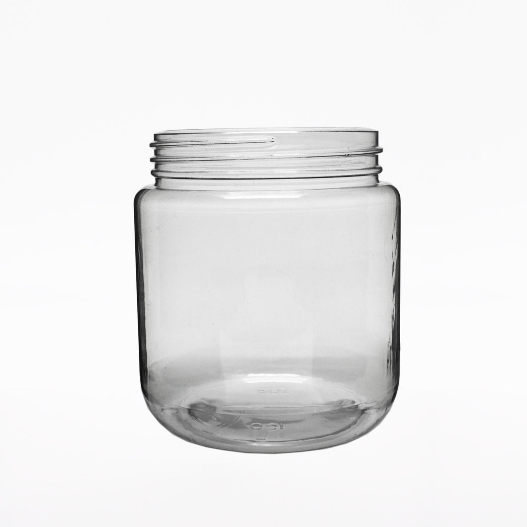 320ml CLEAR PVC JAR 70mm 400