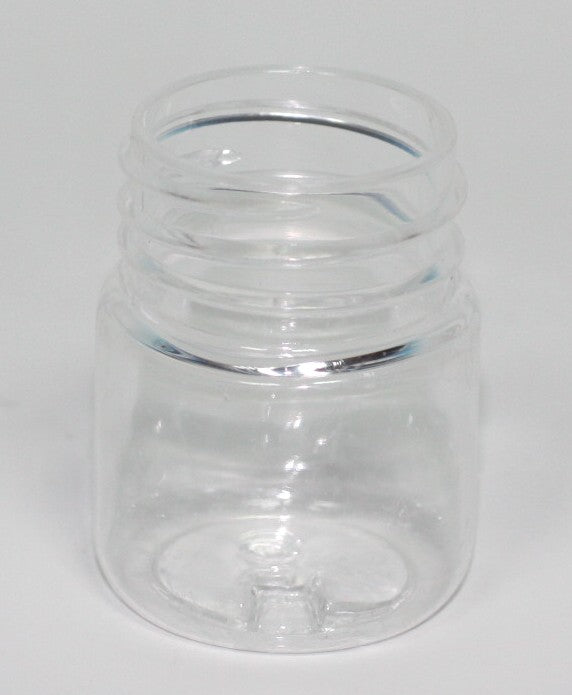 25ml JAR CLEAR POLYSTYRENE 33mm 400