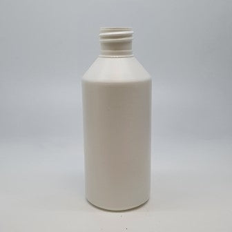 250ml SWIPE CYLINDER WHITE HDPE 28mm 410