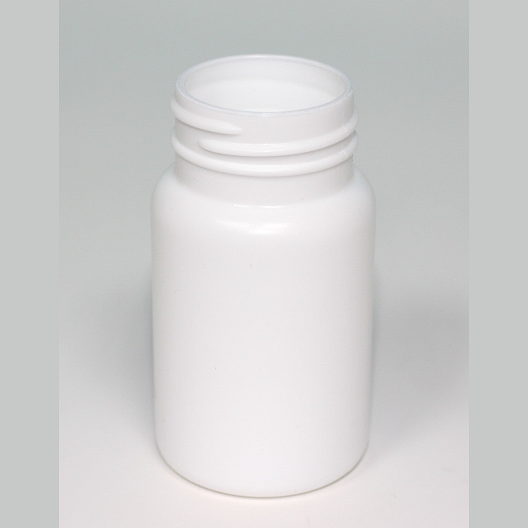 90ml SCREWTOP JAR WHITE HDPE 38mm 400