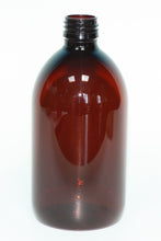 Load image into Gallery viewer, 500ml SIRUP BOTTLE AMBER PET 28mm ROPP
