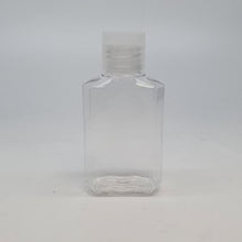 Load image into Gallery viewer, 60ml OCTAGONAL CLEAR PET 20mm 410 &amp; NAT FLIP TOP
