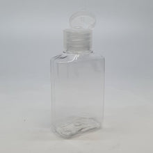 Load image into Gallery viewer, 60ml OCTAGONAL CLEAR PET 20mm 410 &amp; NAT FLIP TOP
