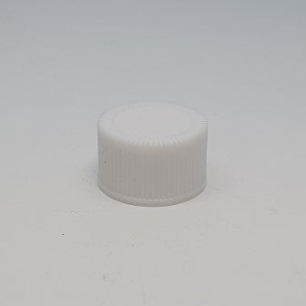 22mm 410 RIBBED CAP WADDED WHITE