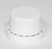 Load image into Gallery viewer, 32mm TAMPER EVIDENT BORE-SEAL CAPS WHITE
