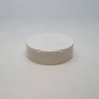 63mm 400 WHITE FLAPPER CAP HALF MOON/MULTI HOLE