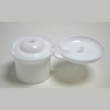 Load image into Gallery viewer, 24mm 415 MUSHROOM DISPENSER TOP WHITE
