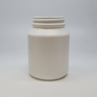 300ml WIDE NECK JAR WHITE HDPE 58mm 400