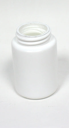 60ml SCREW TOP JAR WHITE HDPE 33mm 400