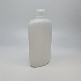 250ml OVAL NATURAL HDPE 24mm 415