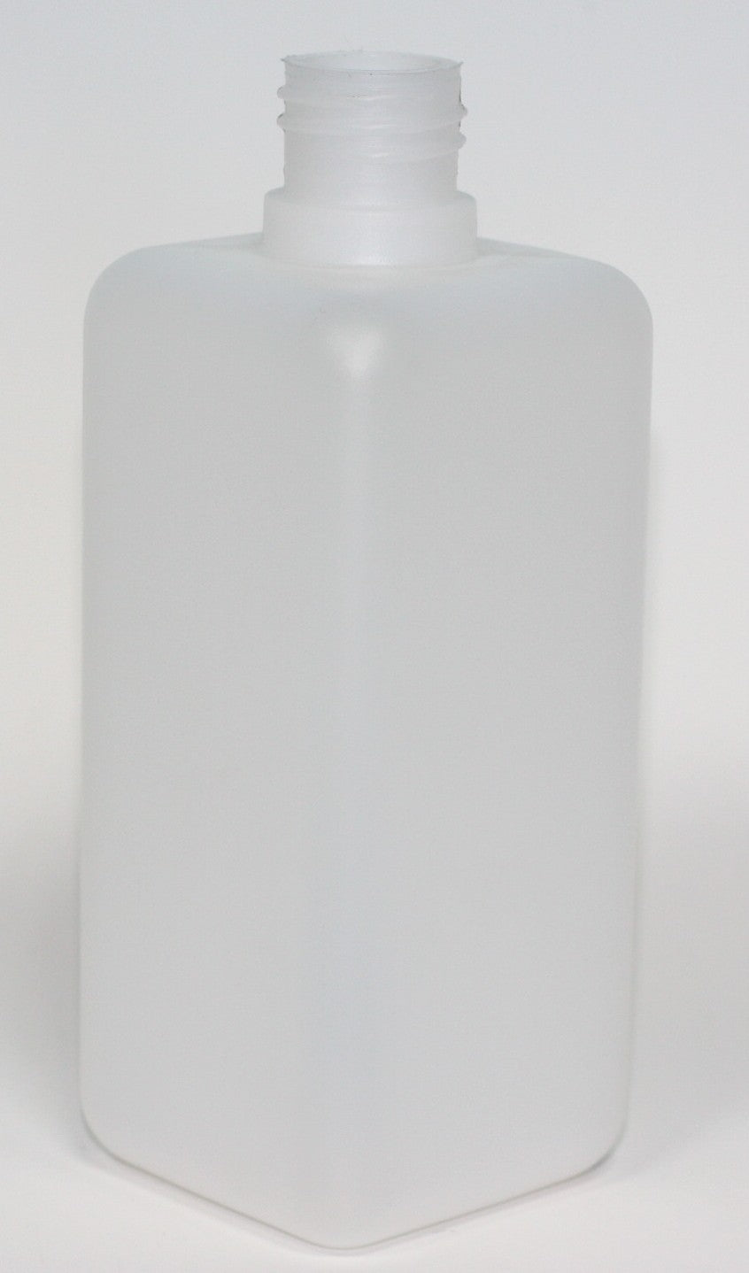 500ml SQUARE BOTTLE HPDE 28mm 410