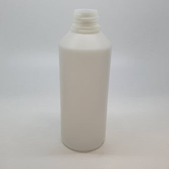 500ml CYLINDER TAMPER EVIDENT NATURAL HDPE 32mm