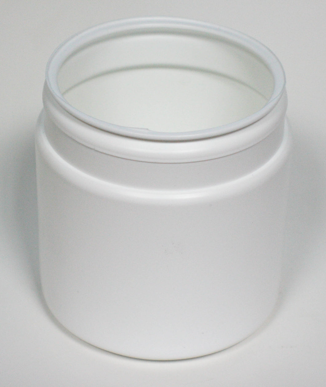 500ml DUMA POT WHITE HDPE 95mm