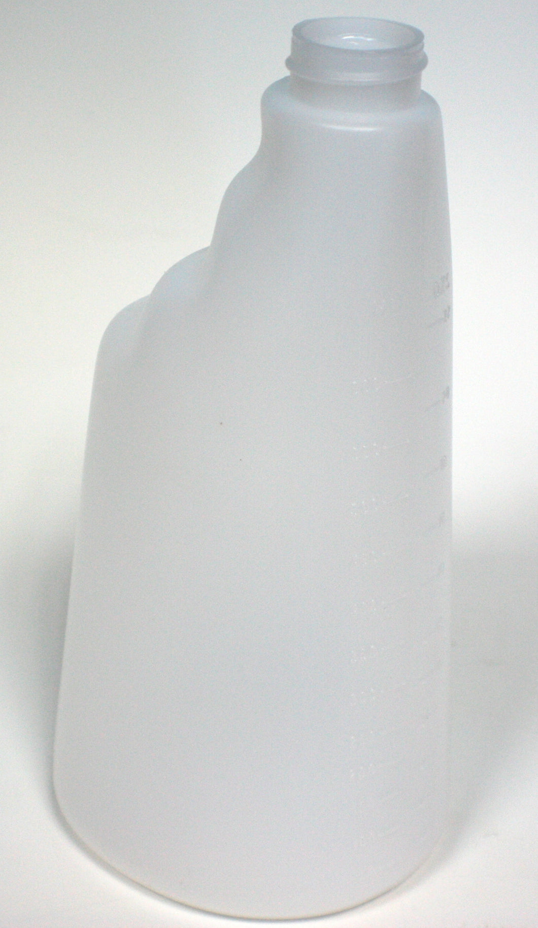 600ml SHAPED TRIGGER BOTTLE NATURAL HDPE 28mm 400