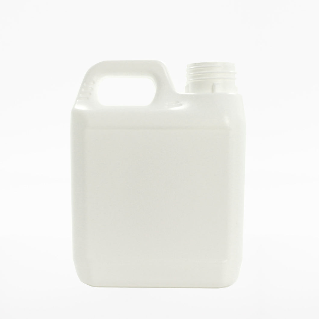 1000ml JERRICAN NATURAL HDPE 38mm T/E