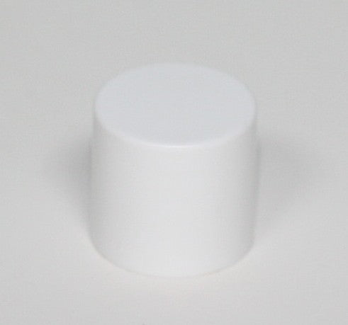 CAP FOR LIP BALM TUBE WHITE