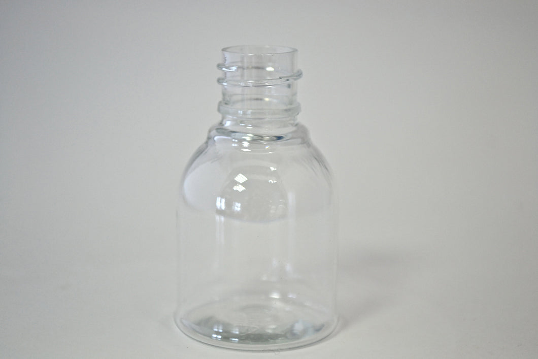 30ml BELL BOTTLE CLEAR PET 18mm 415