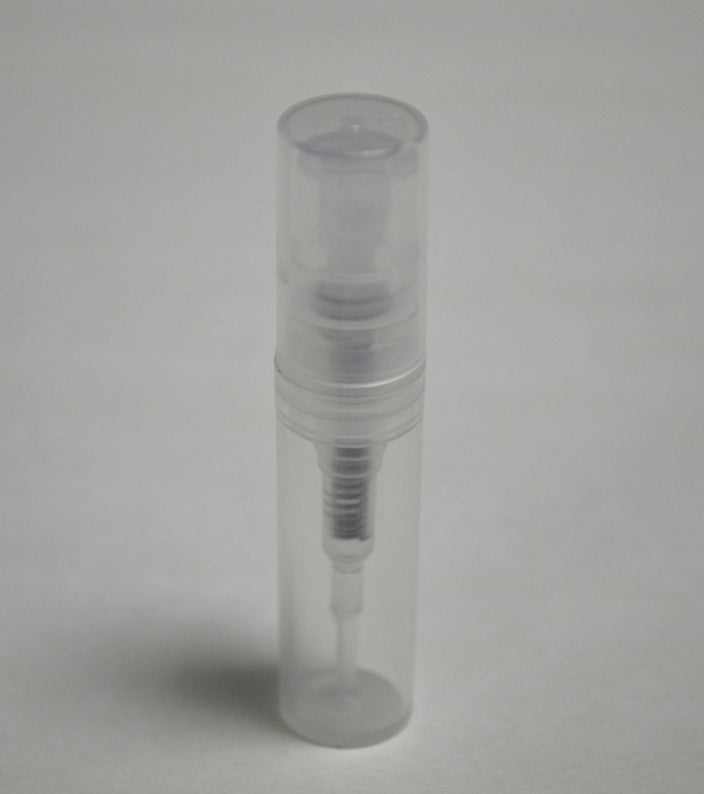 2ml PERFUME SPRAYER SAMPLER BOTTLE NAT PP