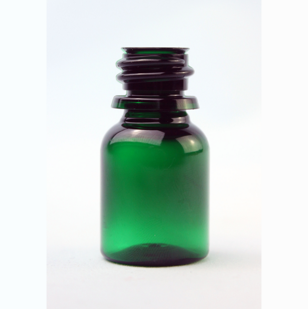 10ml THERAPY BOTTLES GREEN PET 18mm 400