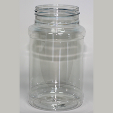 Load image into Gallery viewer, 500ml RECESSED CYLINDRICAL CLEAR PET 63mm
